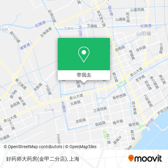 好药师大药房(金甲二分店)地图