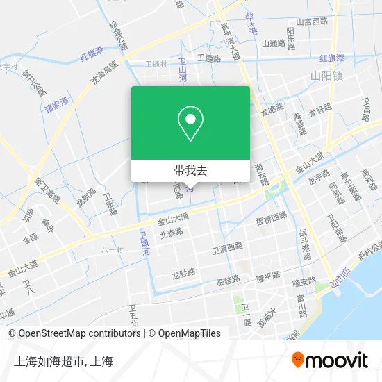 上海如海超市地图
