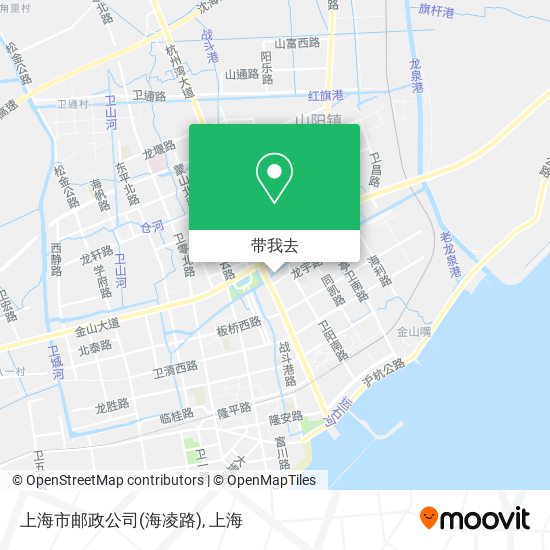 上海市邮政公司(海凌路)地图