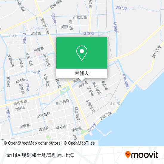 金山区规划和土地管理局地图