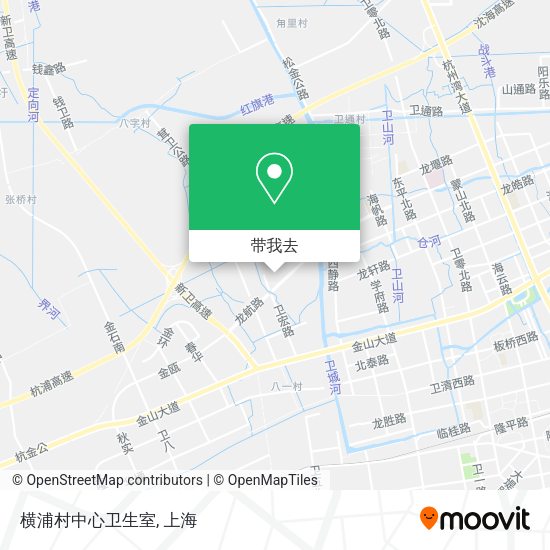 横浦村中心卫生室地图