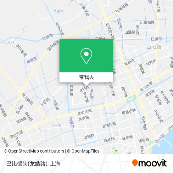 巴比馒头(龙皓路)地图