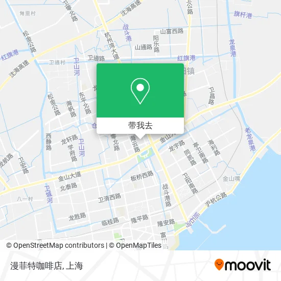 漫菲特咖啡店地图