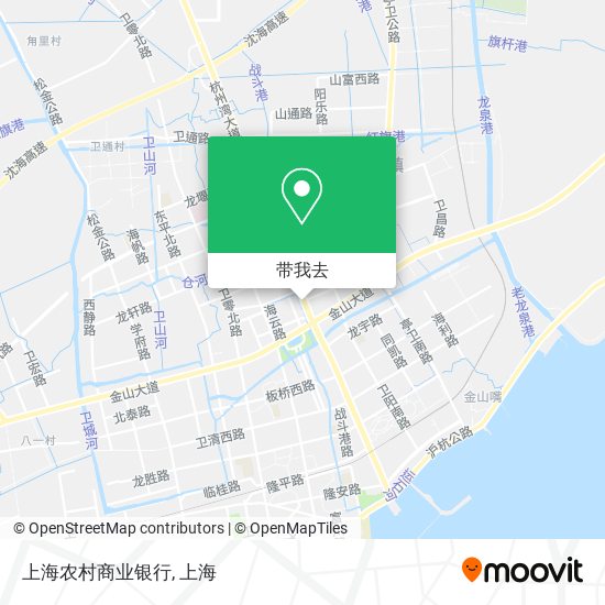上海农村商业银行地图