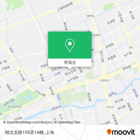 顾北东路155弄16幢地图