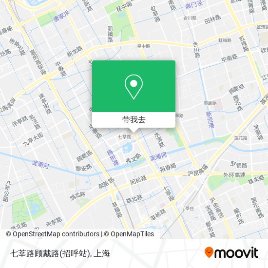 七莘路顾戴路(招呼站)地图