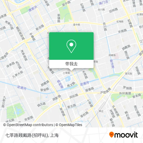 七莘路顾戴路(招呼站)地图