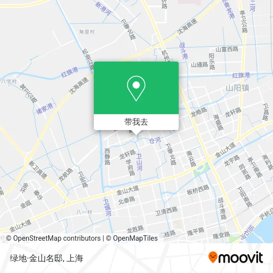 绿地·金山名邸地图