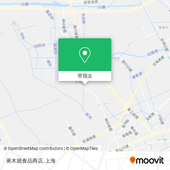 蒋木观食品商店地图