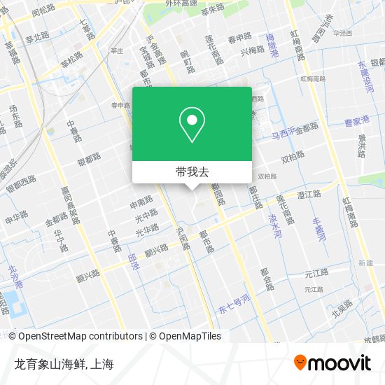 龙育象山海鲜地图