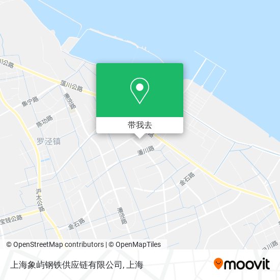 上海象屿钢铁供应链有限公司地图