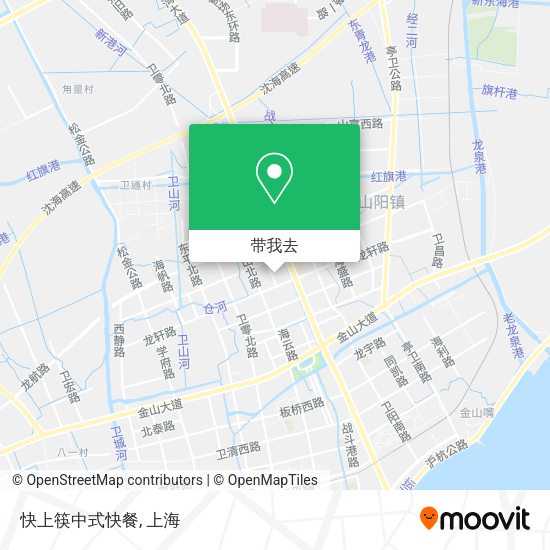 快上筷中式快餐地图