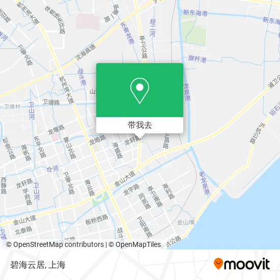 碧海云居地图