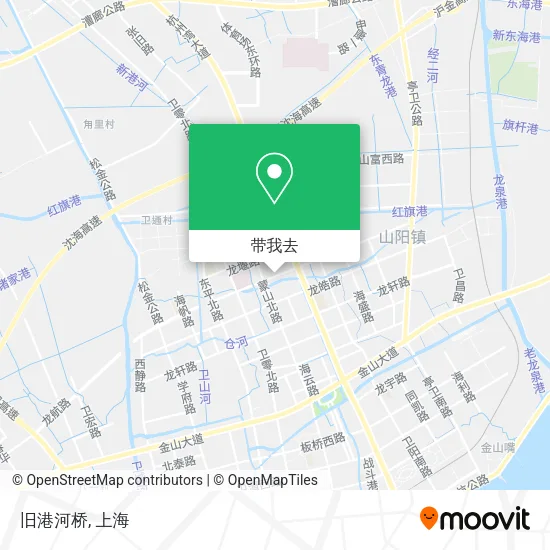 旧港河桥地图