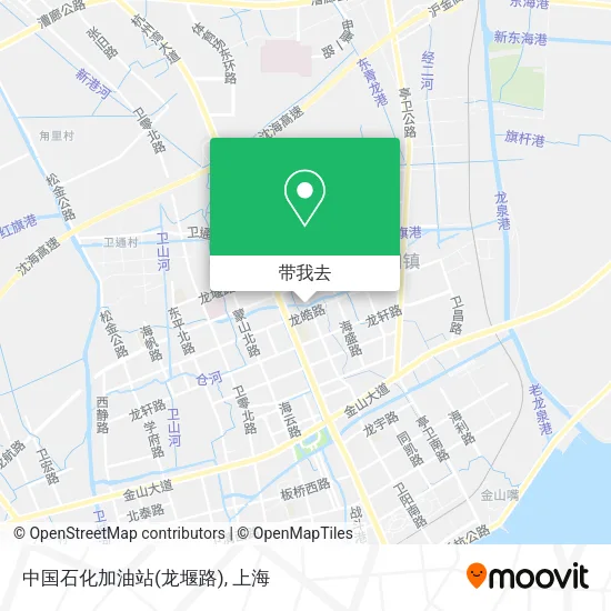 中国石化加油站(龙堰路)地图