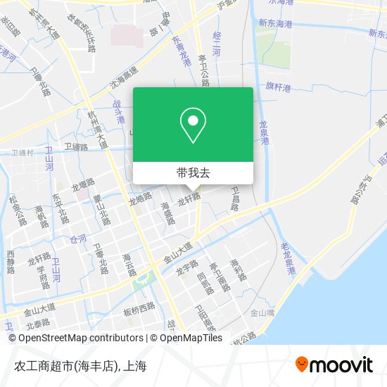 农工商超市(海丰店)地图