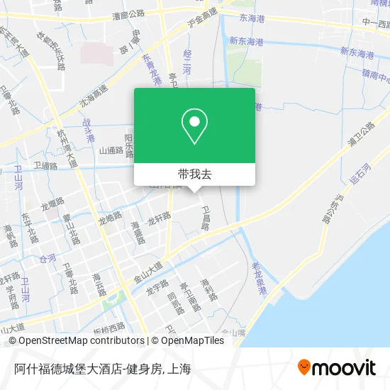 阿什福德城堡大酒店-健身房地图