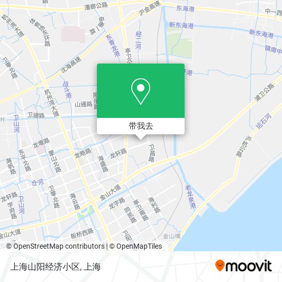 上海山阳经济小区地图