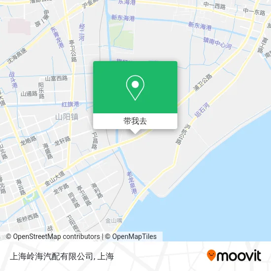上海岭海汽配有限公司地图