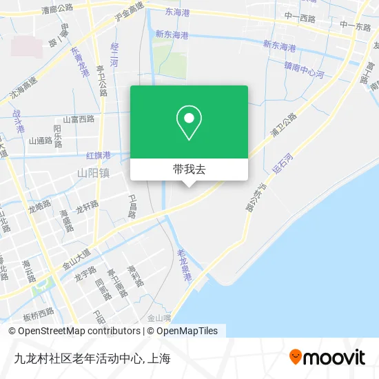 九龙村社区老年活动中心地图