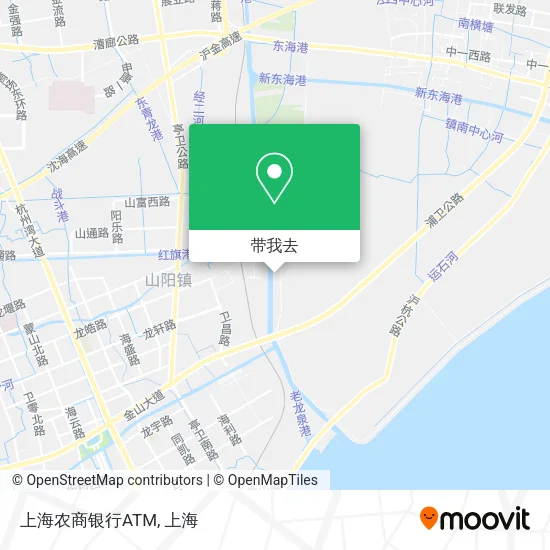 上海农商银行ATM地图
