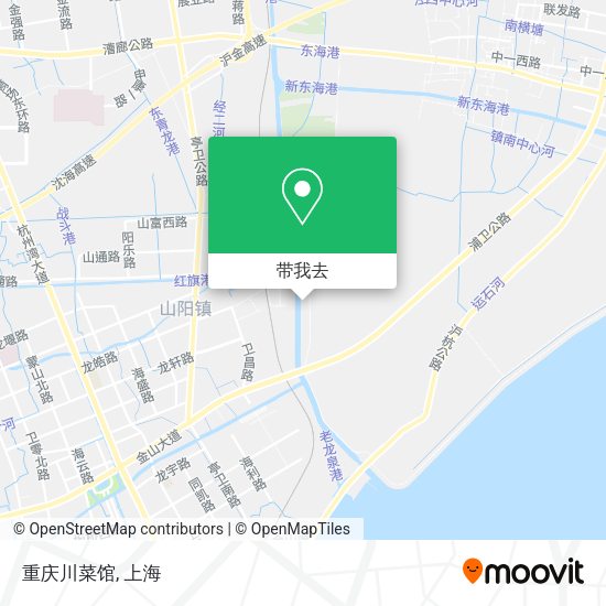 重庆川菜馆地图