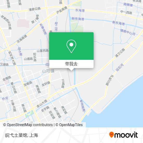 皖弋土菜馆地图