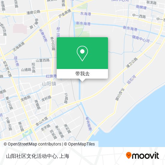 山阳社区文化活动中心地图