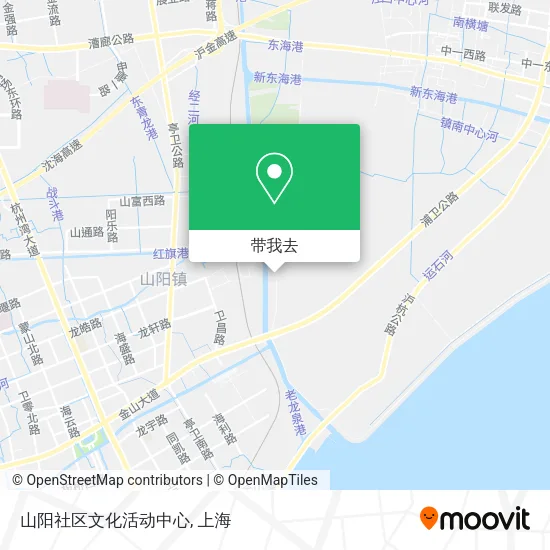 山阳社区文化活动中心地图