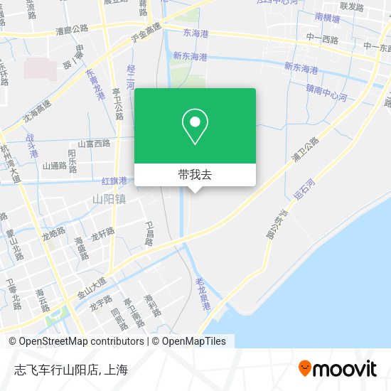 志飞车行山阳店地图