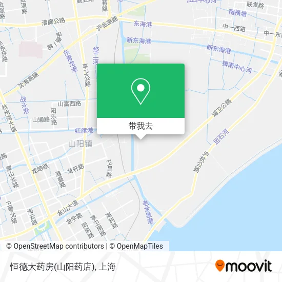 恒德大药房(山阳药店)地图