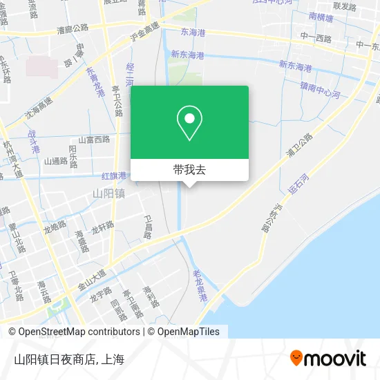 山阳镇日夜商店地图