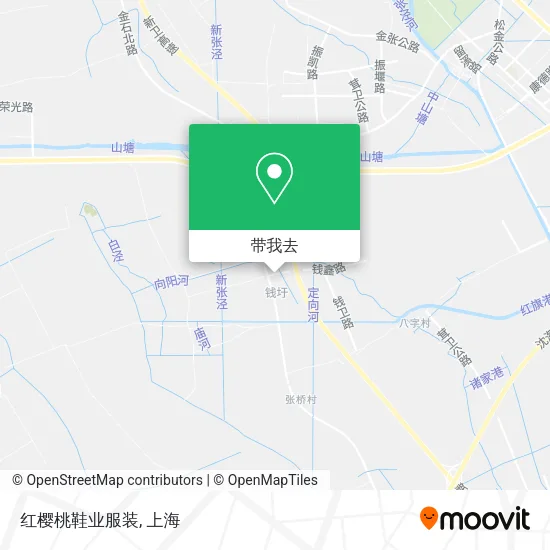 红樱桃鞋业服装地图