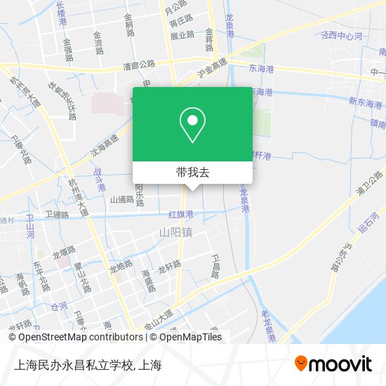 上海民办永昌私立学校地图