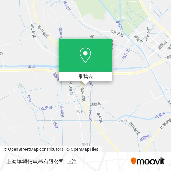 上海埃姆依电器有限公司地图