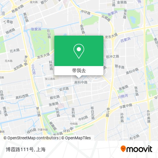 博霞路111号地图