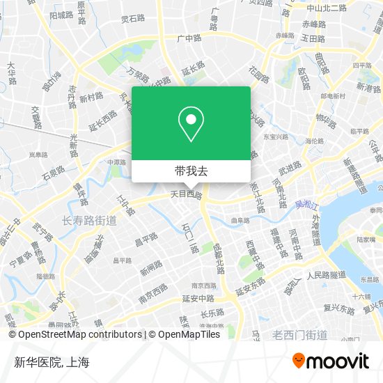 新华医院地图