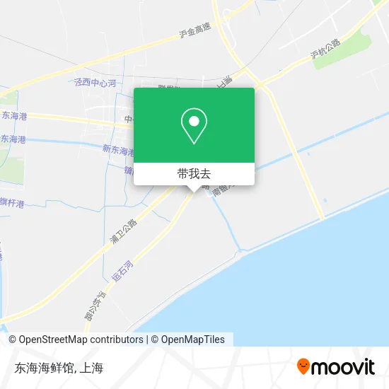 东海海鲜馆地图