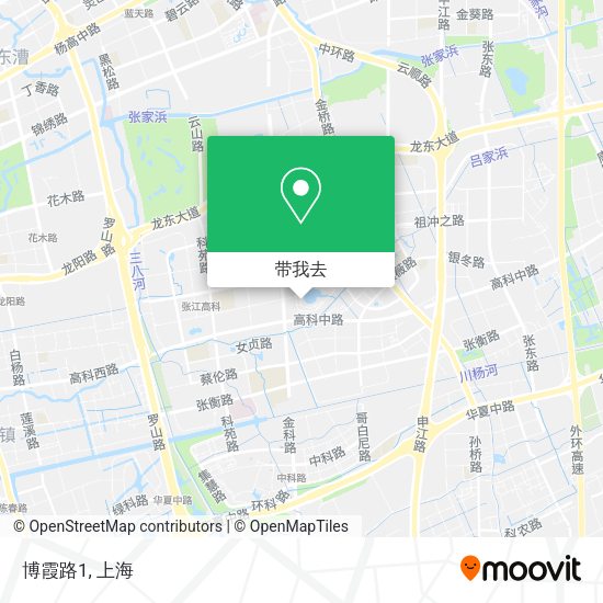 博霞路1地图