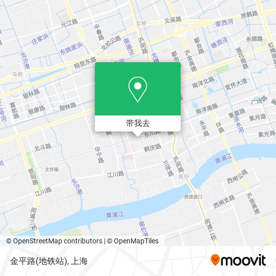 金平路(地铁站)地图