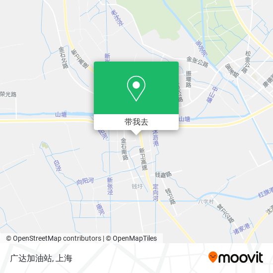 广达加油站地图