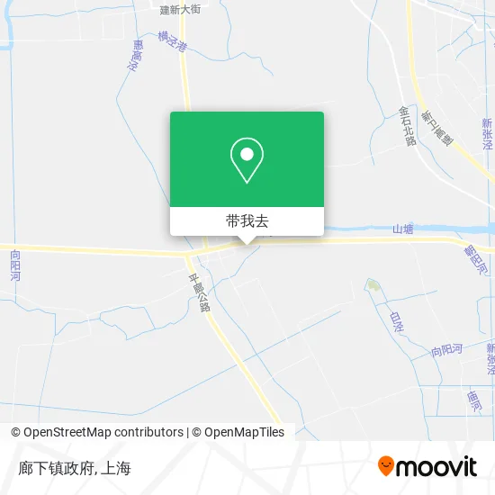 廊下镇政府地图