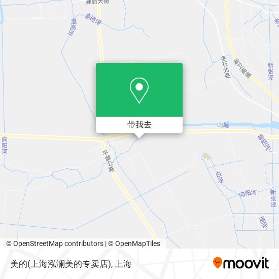 美的(上海泓澜美的专卖店)地图
