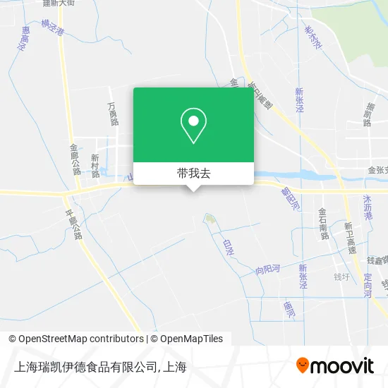 上海瑞凯伊德食品有限公司地图