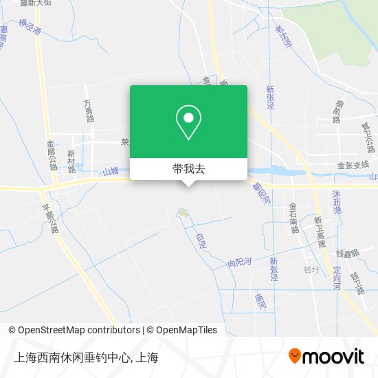 上海西南休闲垂钓中心地图