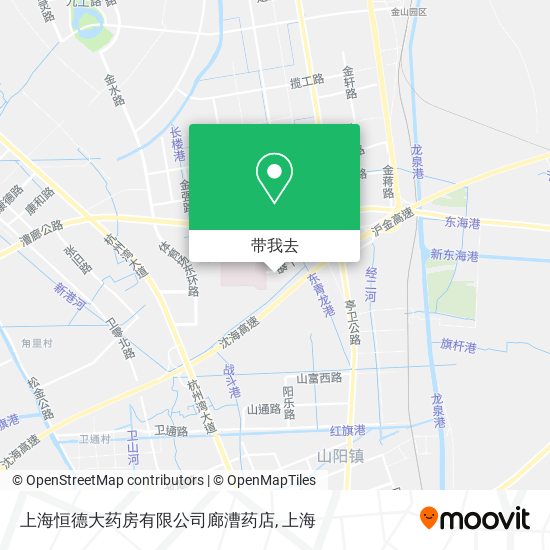 上海恒德大药房有限公司廊漕药店地图