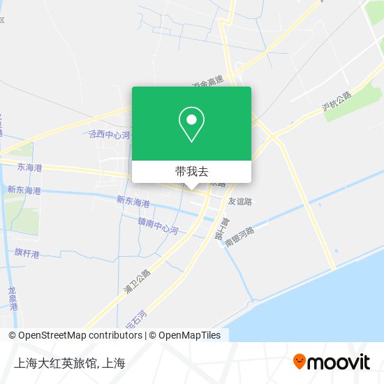 上海大红英旅馆地图