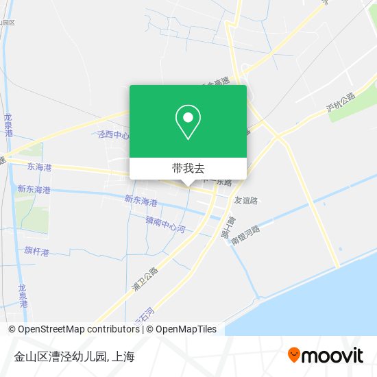 金山区漕泾幼儿园地图