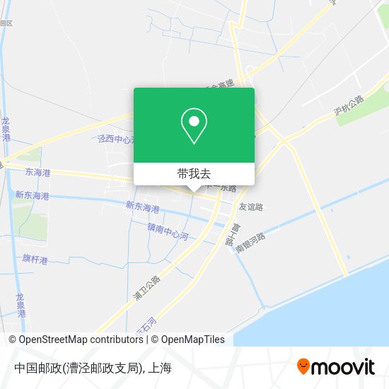 中国邮政(漕泾邮政支局)地图