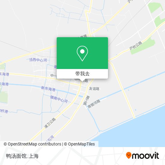 鸭汤面馆地图